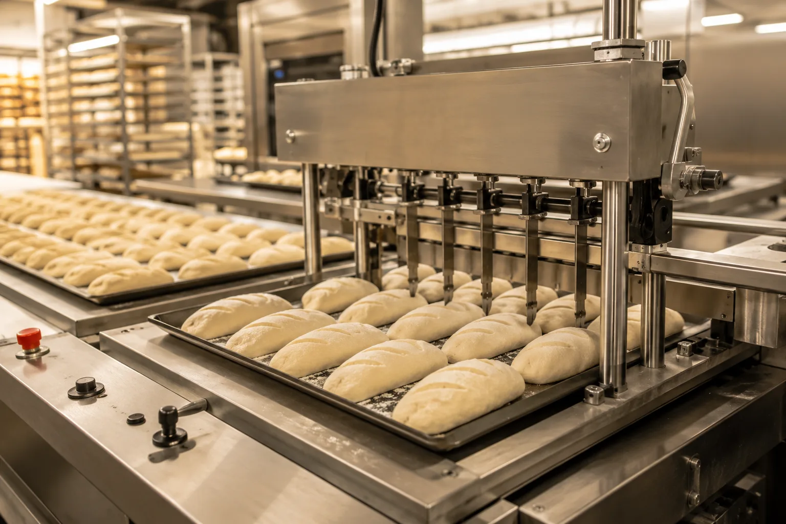 Semi-Automated Dough Cutting System